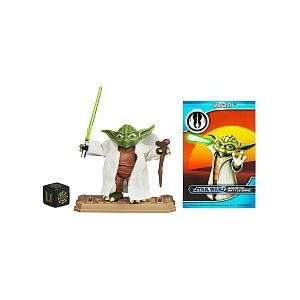   Star Wars 2012 Clone Wars Animated Action Figure CW No. 05 Yoda: Toys