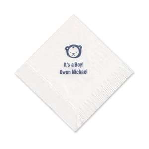  Personalized Stationery   Hello Cub Foil stamped Napkins 