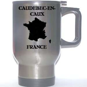  France   CAUDEBEC EN CAUX Stainless Steel Mug 