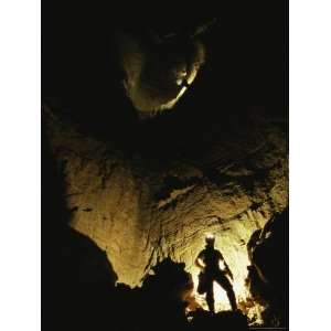  Cavers Descend a 152 Meter Deep Pit Inside Krubera Cave 
