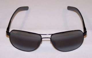 Maui Jim Sunglasses GUARDRAILS Gloss Black Grey 327 02  
