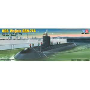   350 USS Virginia SSN774 Submarine (Plastic Models) Toys & Games