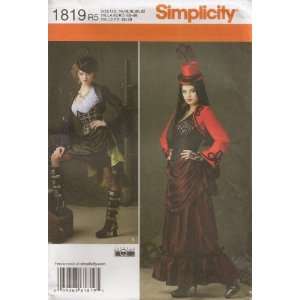   , Misses Steampunk Costume, Size R5(14 22): Arts, Crafts & Sewing
