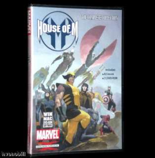 Includes every House Of M comic, cross over & spinoff.
