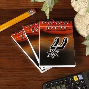  NBA San Antonio Spurs 3 Pack Team Memo Pads: Sports 
