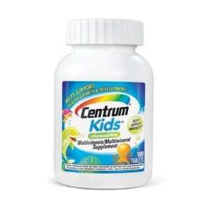  Centrum Kids Complete Multi vitamin   180 Chewable Tablets 