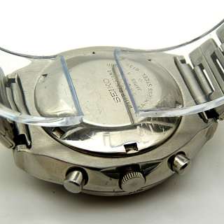 SEIKO 6139 Automatic chronograph Rare dial   Original vintage 1970s 