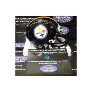 Mike Wagner autographed Football Mini Helmet (Pittsburgh Steelers)