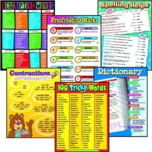  SPELLING SUCCESS CHARTS COMBO PACK Electronics