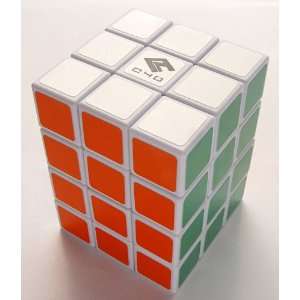  Cube4U (C4U) 3X3X4 Speed Cube White Toys & Games