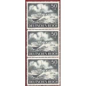  Postage Stamp Germany Speedboat ScB229 Block MNHVFOG 