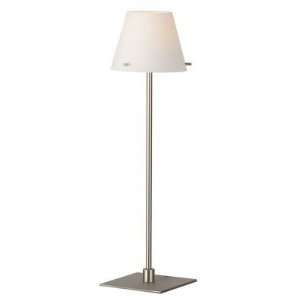  Alico DL7200 15 Chapeau Table Lamp With Chrome Shade