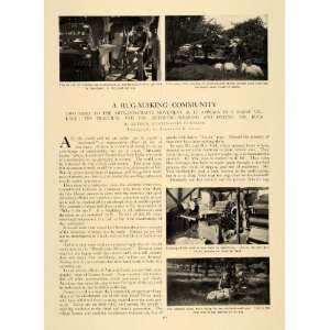  1906 Article Center Lovell Maine Rug Making Community Arts 