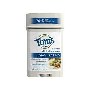  Tom`s Of Maine Long Lasting Stick Mountain Spring Scent 