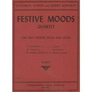  Glazunov/Lyadov/Rimsky Korsakov   Festive Moods   String 
