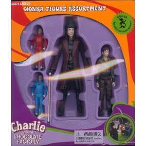  Charlie and the Chocolate Factory Wonka Figure Assortment 