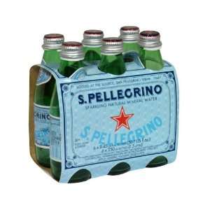 San Pellegrino, Sparkling Mineral Water, 24   8.5 Ounce Bottles 