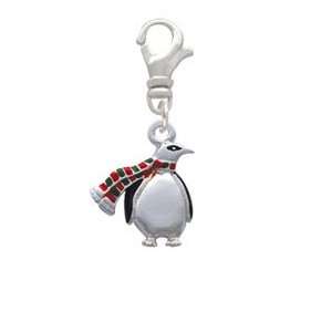  Penguin with Scarf Clip On Charm [Jewelry] Jewelry