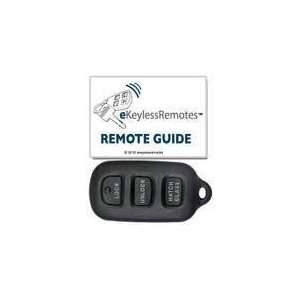2003 2008 Pontiac Vibe Keyless Entry Remote Fob Clicker With Free Do 