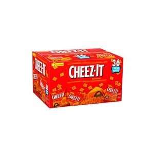 Cheez It Baked Snack Crackers, 1.5 oz, 36 Count (Pack of 3)  
