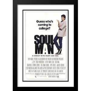  Soul Man 20x26 Framed and Double Matted Movie Poster 
