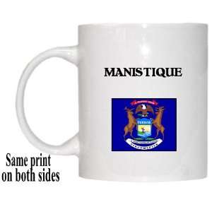    US State Flag   MANISTIQUE, Michigan (MI) Mug: Everything Else