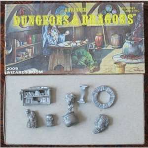  Advanced Dungeons & Dragons Wizards Room Lead Figures 