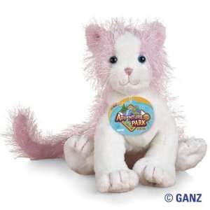  Webkinz Adventure Park Series   Pink & White Cat Toys 