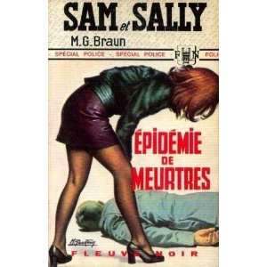  Epidémie de meutres. sam et sally. Braun M. G. Books