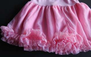 Gymboree Spring Social girls sz 2 pink tulle tutu dress  