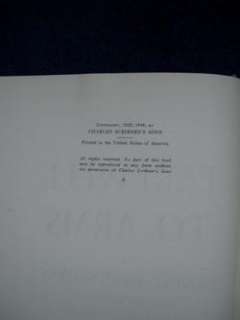 Ernest Hemingway * A FAREWELL TO ARMS * 1st illustrated edition 