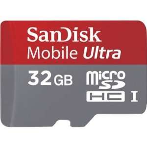  SanDisk Mobile Ultra 32GB microSDHC Card SDSDQY 032G U46 