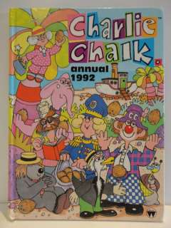 Charlie Chalk Annual 1992, Childrens Activity Book  
