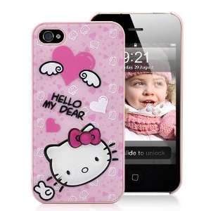  Cute Hello Kitty Pattern Hard Case For iPhone 4 and 4S 