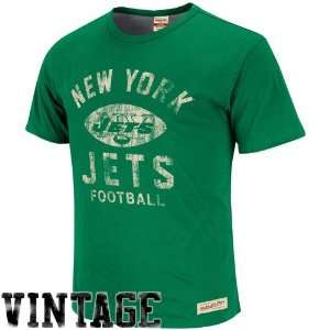 NFL Mitchell & Ness New York Jets Practice Reversible Premium T Shirt 