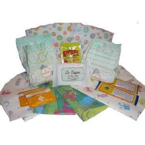  GO DIAPER Twin Basic Plus Disposable Diaper Kit for Babies 