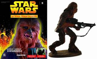 Star Wars Figurine Collection Magazine #9 Chewbacca New  