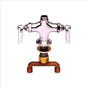   Brass B 0202 4 Double Pantry Faucet with 6 Swing Spout Baby