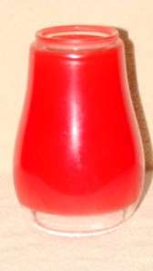 Vintage Dietz Red Globe Chimney for Kerosene / Oil Lantern  