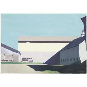  Hand Made Oil Reproduction   Charles Sheeler   32 x 22 
