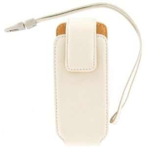  Cingular Universal Leather Case for Cell Phone   White 