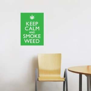  Smoke Weed Wall Decal Color print: Home & Kitchen