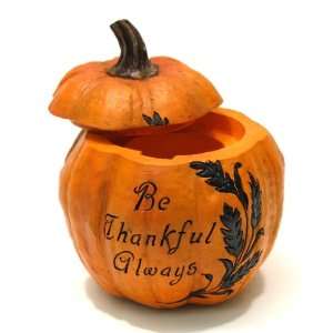  Best Quality  Harvest Pumpkin Candle Holder Resin