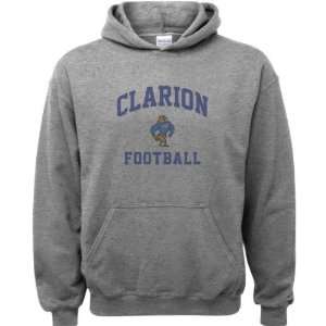 Clarion Golden Eagles Sport Grey Youth Varsity Washed Football Arch 