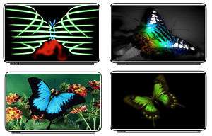 Butterfly Color Laptop Netbook Skin Cover Sticker Decal  