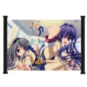 Clannad Anime Fabric Wall Scroll Poster (24x16) Inches 