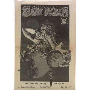  Slow Death Funnies Newspaper Page Comic 1971
