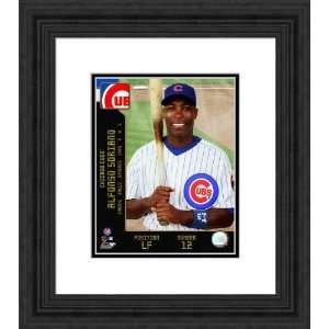 Framed Alfonso Soriano Chicago Cubs Photograph:  Sports 