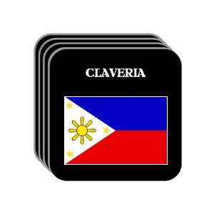 Philippines   CLAVERIA Set of 4 Mini Mousepad Coasters 