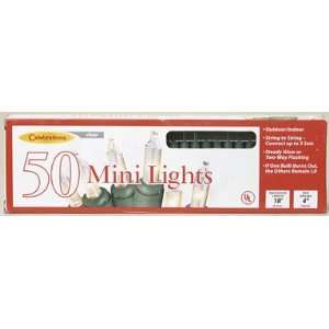  50 Mini Light Set Clear Bulbs: Home Improvement